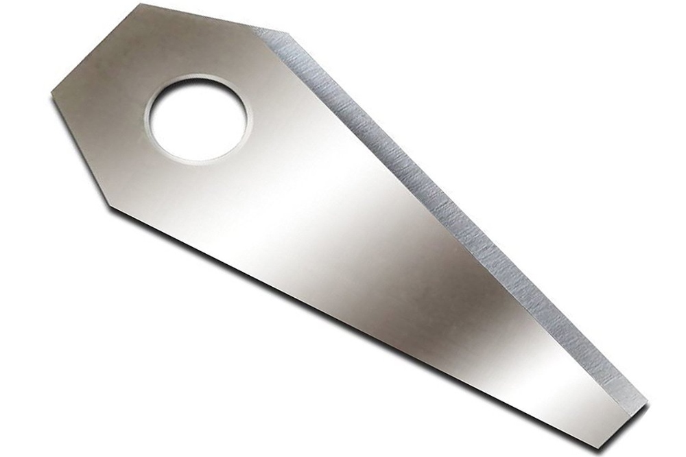BEOS® 24 cuchillas de repuesto premium de titanio Bosch Indego Cuchillas de repuesto para robot cortacésped Bosch Indego tornillos con seguridad Cuchillas de 1 mm de espesor 